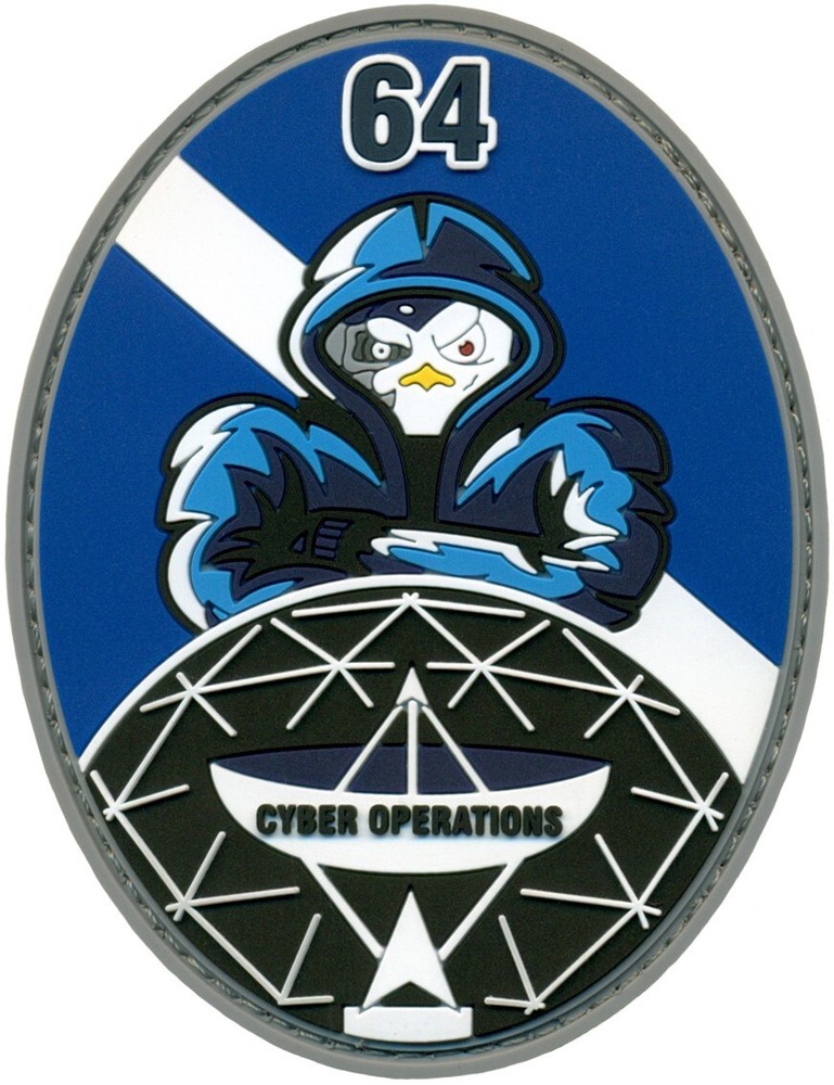 USSF 64th CYBERSPACE SQUADRON – OPERATIONS FLIGHT PVC PATCH