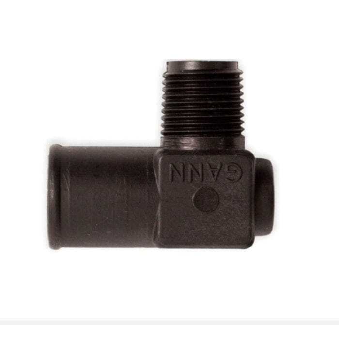 Indmar Fitting 1/2" x 1" Nylon Elbow #605085