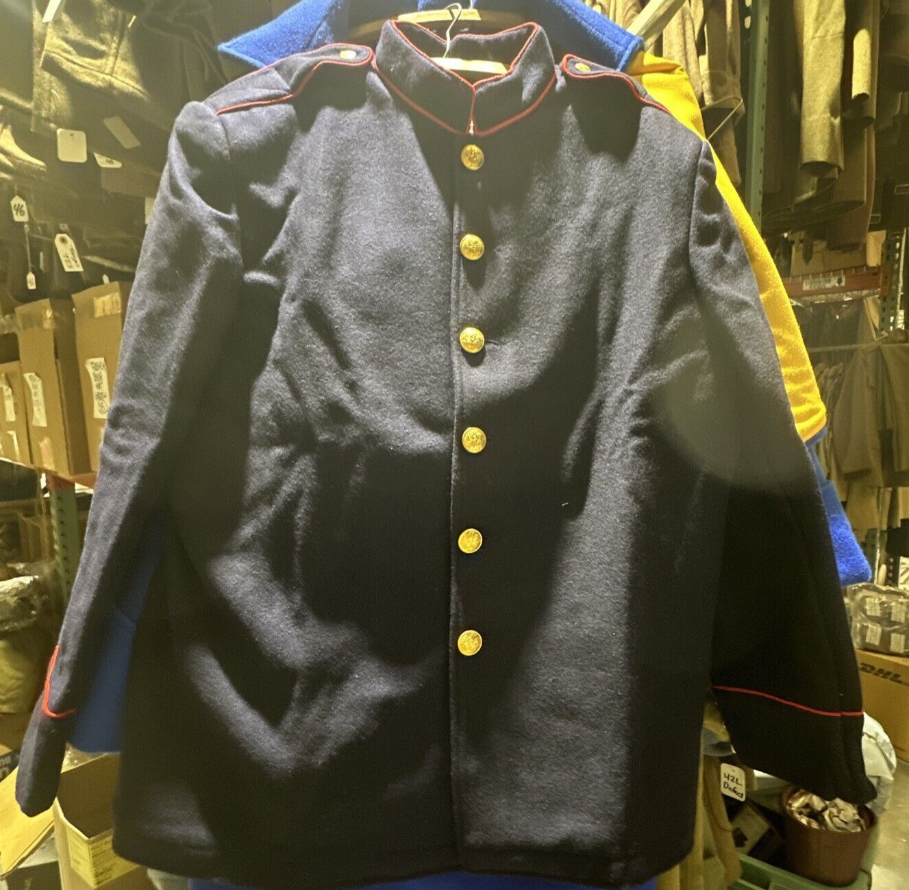 US Army M1902 Dress field Artillery or Coast Artillery Tunic Coat Size 52