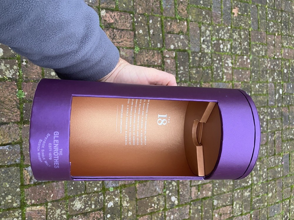 The Glenrothes 18yrs - Empty Whisky Box