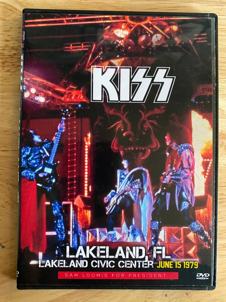 KISS - Live in Lakeland 1979 DVD Gene Simmons Paul Stanley Ace Frehley