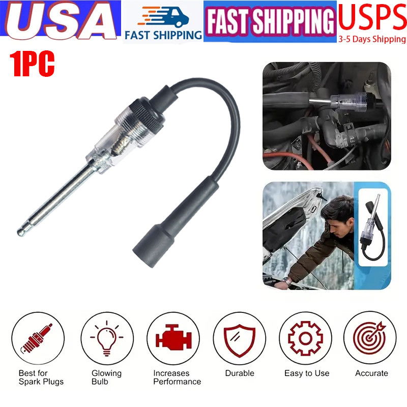 High-Performance In-Line Ignition Spark & Plug Tester with Diagnostic Features