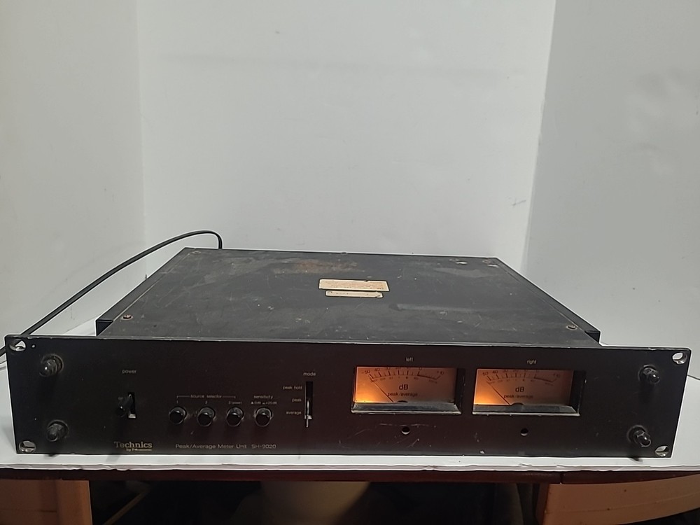 Technics SH-9020M Peak Average Meter Unit 3 Input Selector