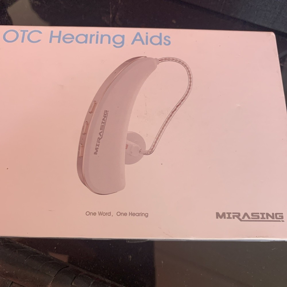 MIRASING  OTC HEARING AIDS  Rechargeable, Model R20D1