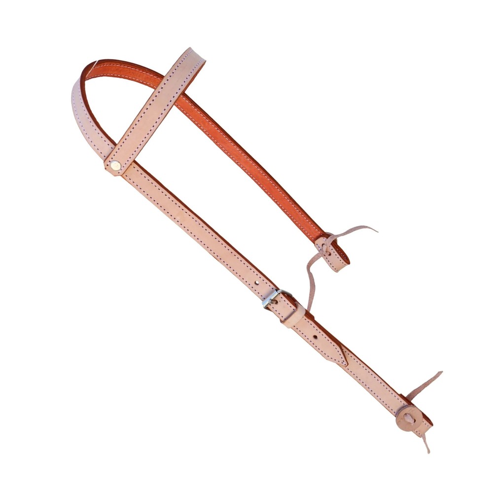 Headstall Charro Cabezada Natural Charra Simple