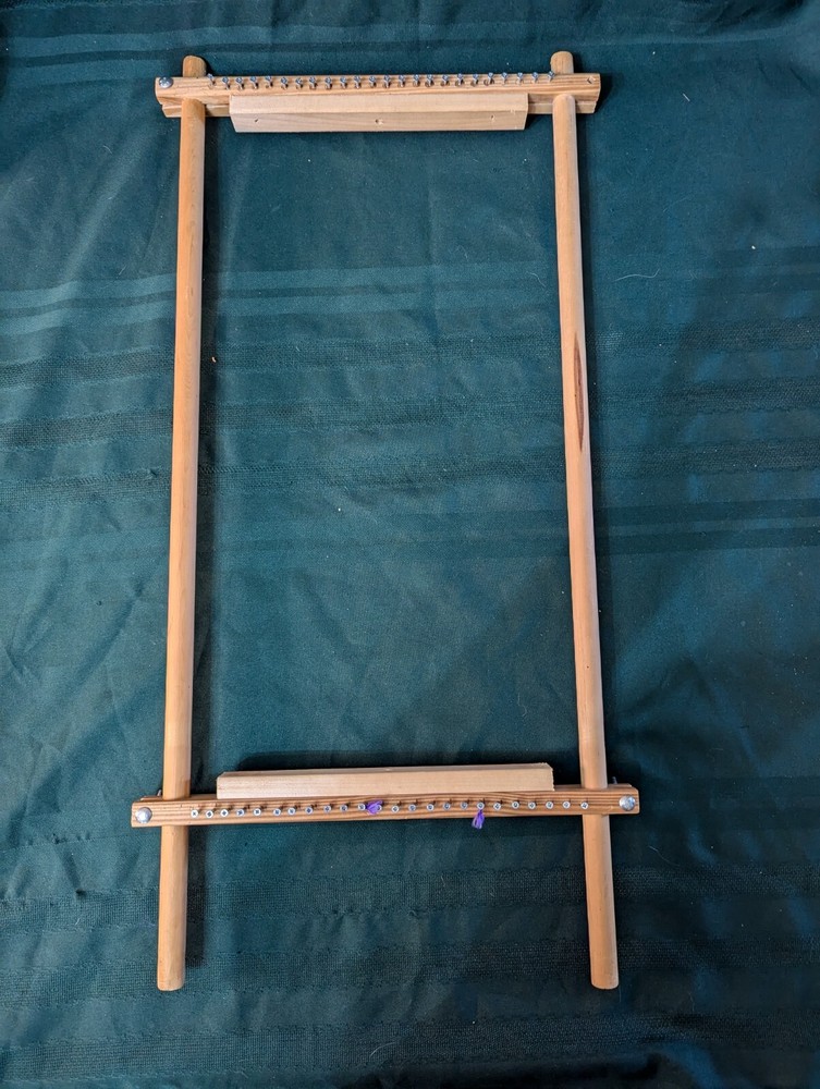 Scroll Frame, Loom, Weaving, Square Loom
