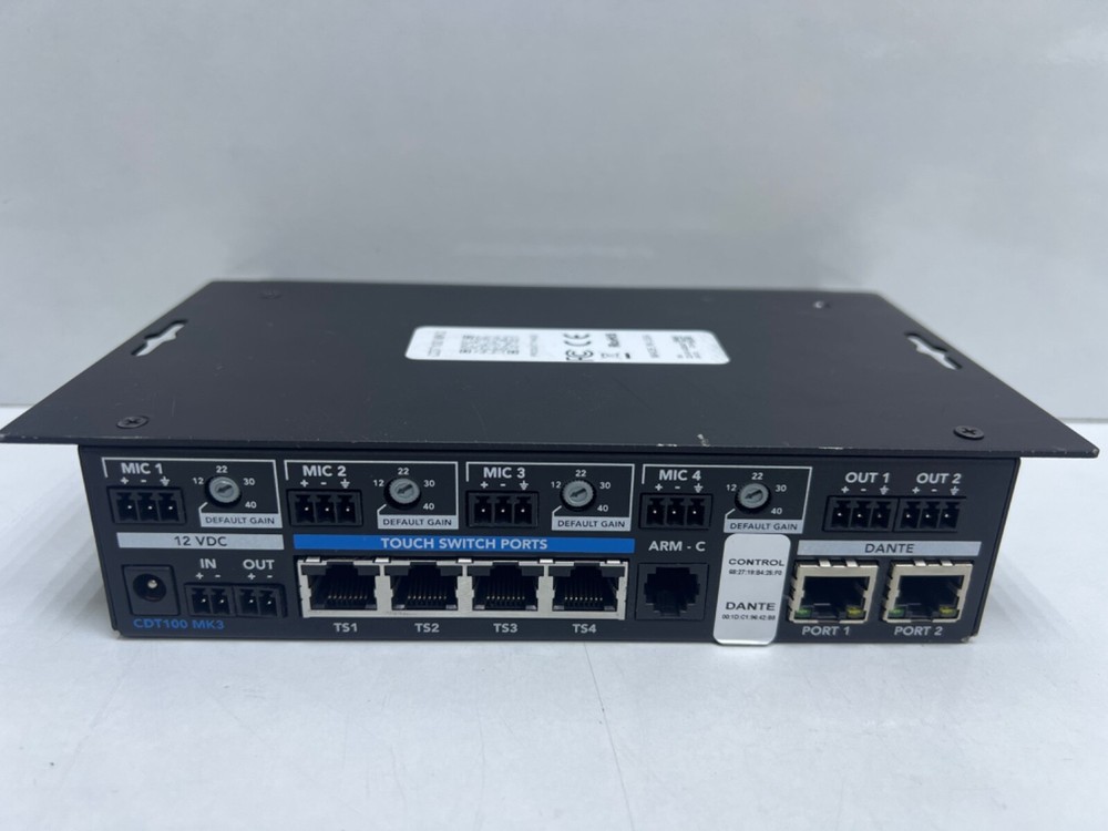 Clock Audio Dante transporter CDT100 MK3