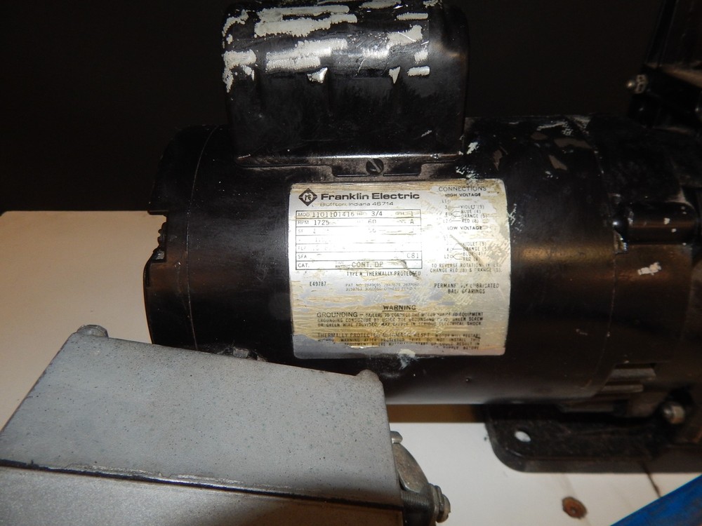 Alcatel Type 2012 Rotary Vane Vacuum Pump (UDK49)