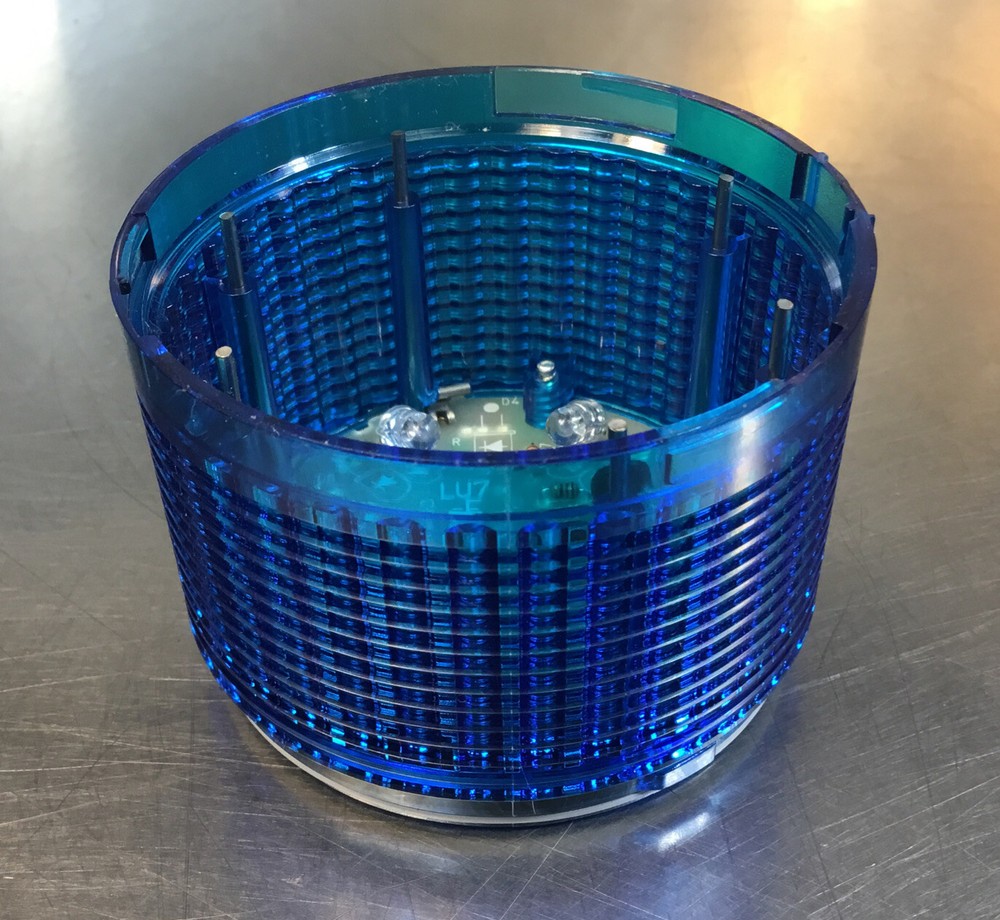 PATLITE LU7-E-B BLUE LED LIGHT MODULE 24 VDC 3E-17