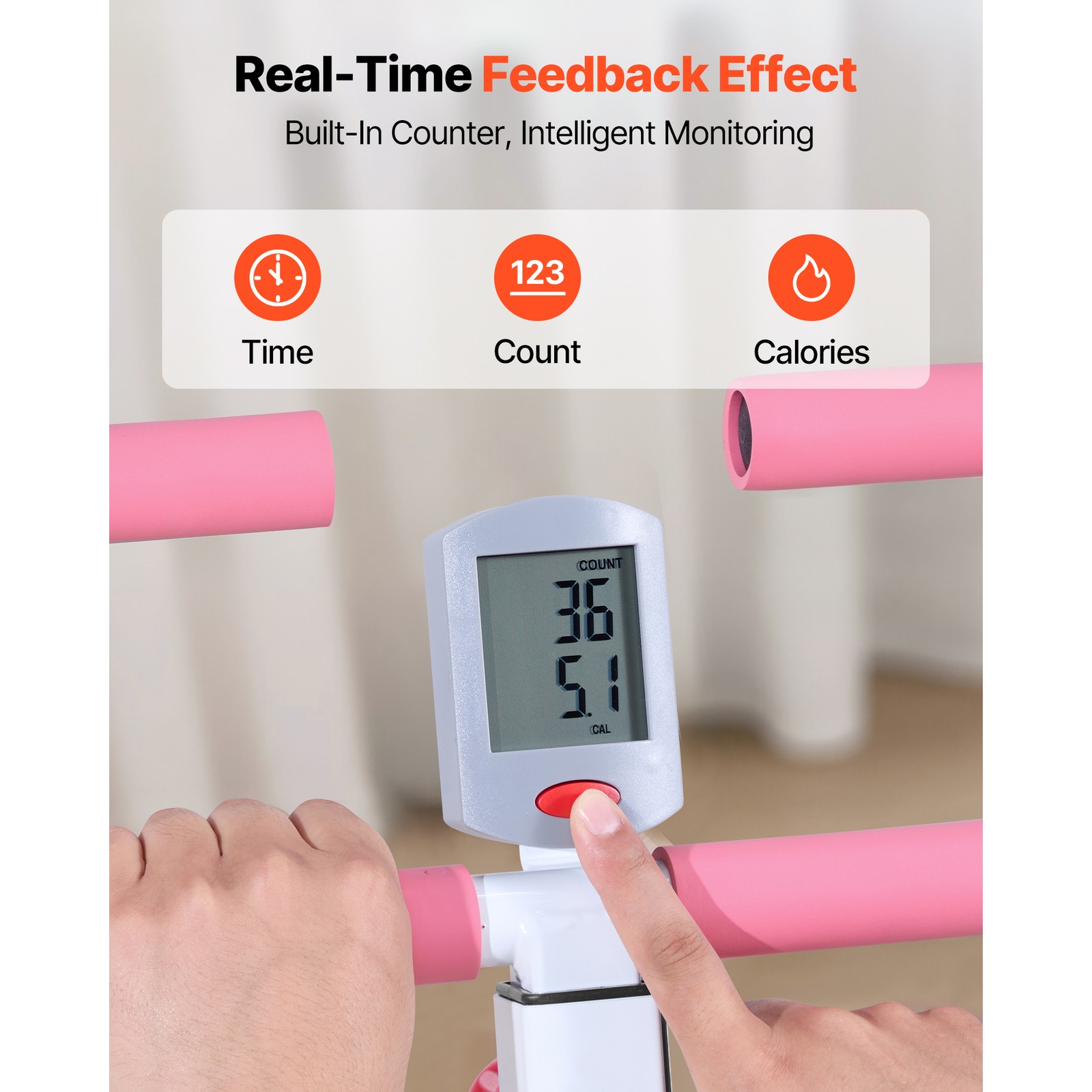 Uimoso Foldable Squat Machine with 3 Resistance Bands Glutes and Leg Workouts