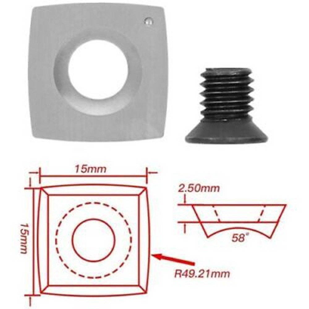 Carbide Tips Inserts Blades For Chisel Cutter Wood Turning Lathe Holder-Tool