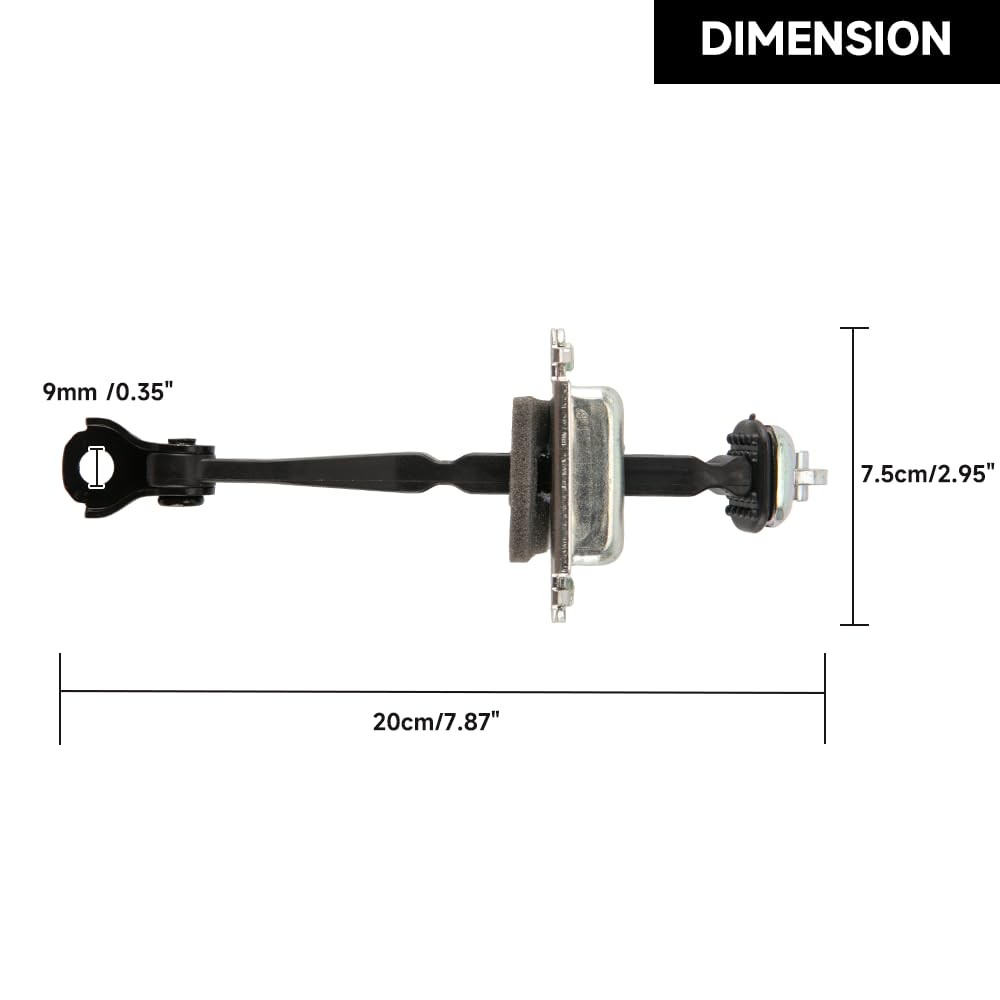 Front Left Driver Side Door Check Strap Limiter Stopper Door Check Arm Assemb...