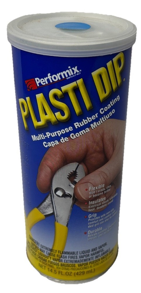 Plasti Dip Flex Blue 14.5 oz Flat Matte Rubber Dip Coating Spray Multi Purpose