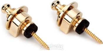 Fender Security Strap Locks and Buttons Set - Gold