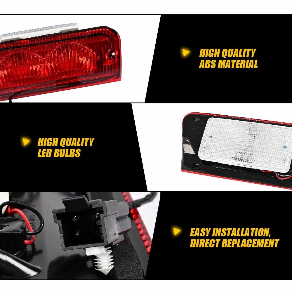 Roof Mounted Third Brake Light 923-290 For Ford E-150 E-250 E-350 Econoline EOOK