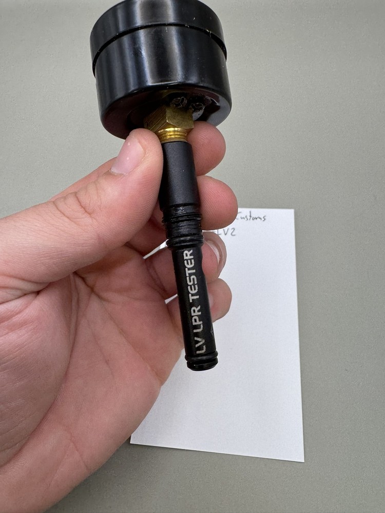 Super Stanchy Customs Planet Eclipse LV1 LV2 Pressure Tester Black
