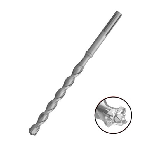 3/4" x 42" long Relton Multiple Cutter Pyramid Point Hammer Bits SDS-Max Shank
