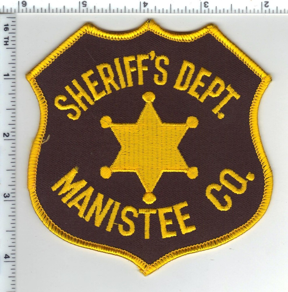 Manistee County Sheriff's Dept. (Michigan) 2nd Issue Shoulder Patch