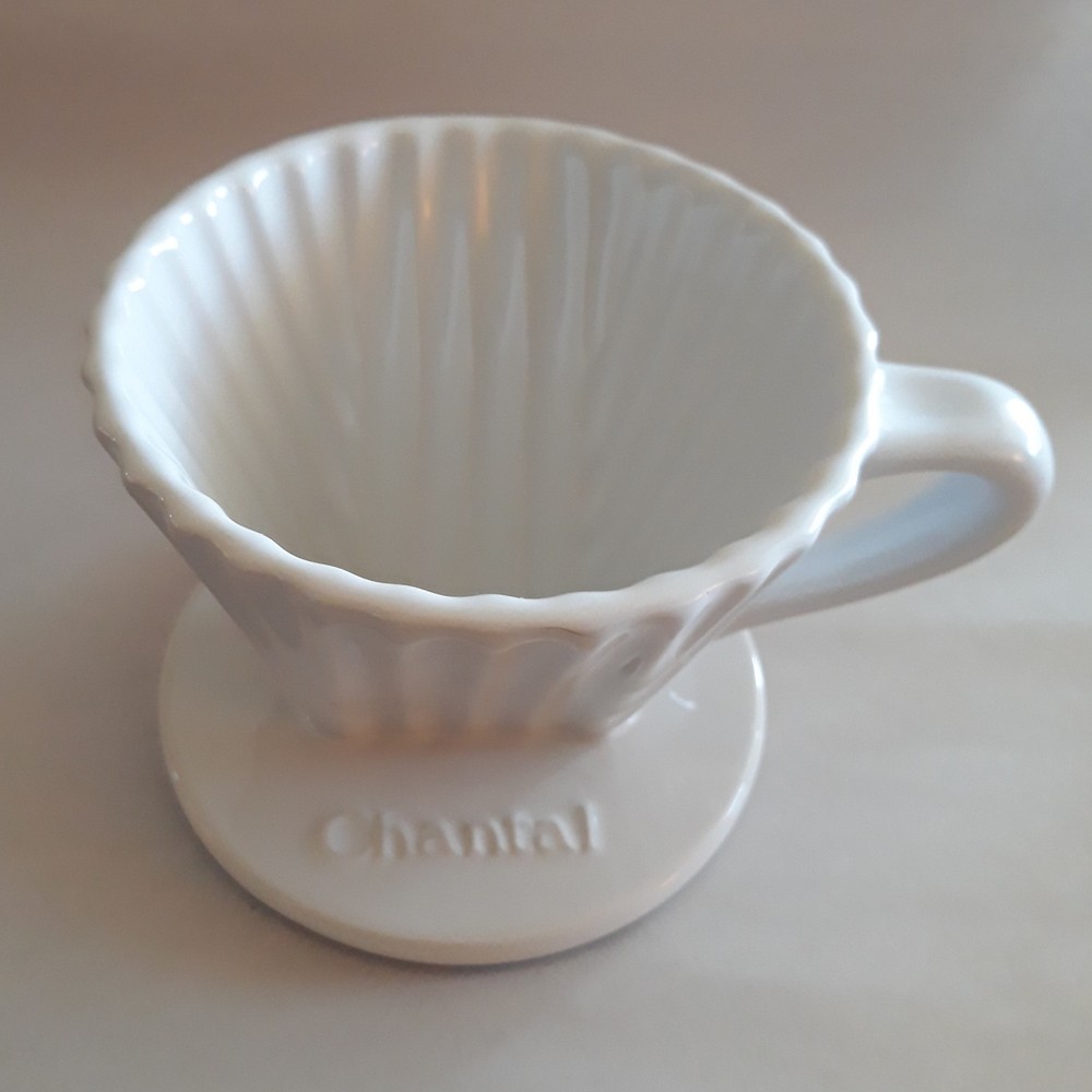 Chantal Ceramic Pour Over Cone Drip Coffee Maker