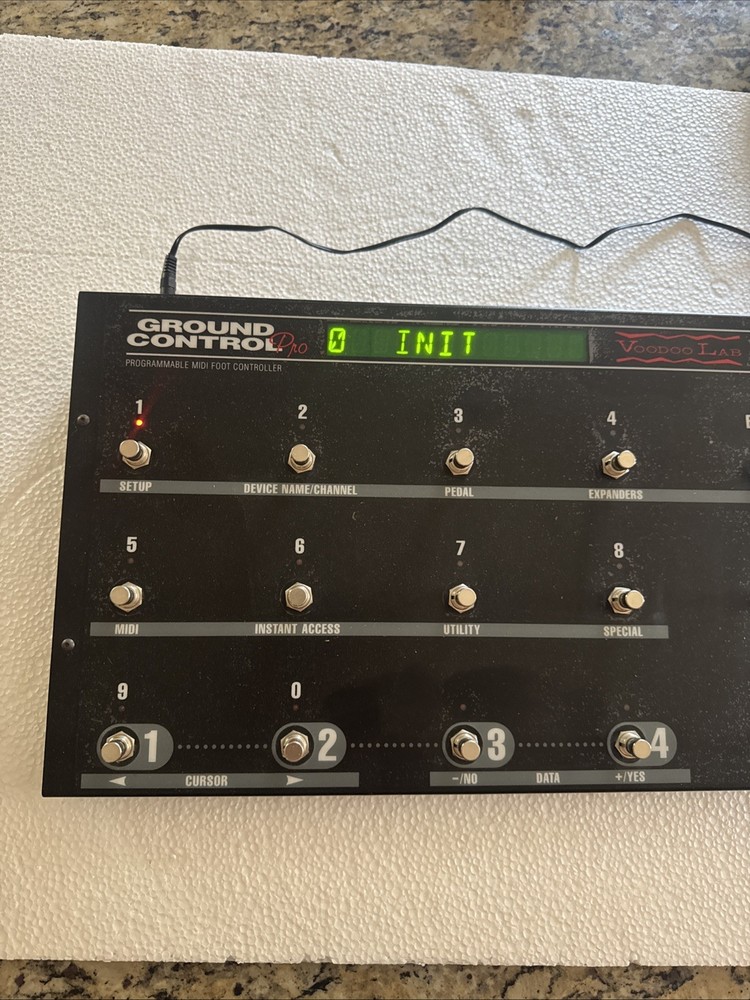 Voodoo Lab Ground Control Pro Guitar Rig MIDI Switching System