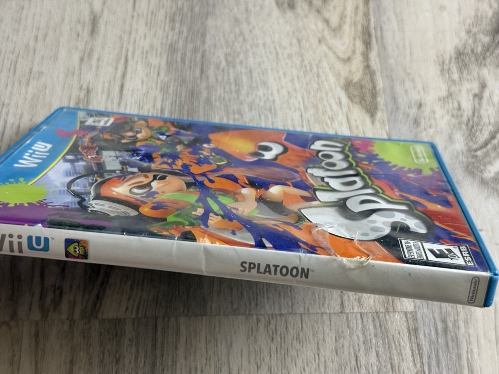 Splatoon - Wii U Game Case *NO GAME*
