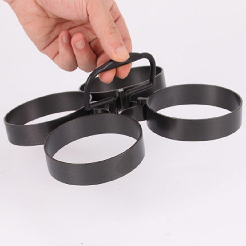 Non Fried Egg Pancake Ring Maker Kitchen Baking Omelet Mold Cooking Pan