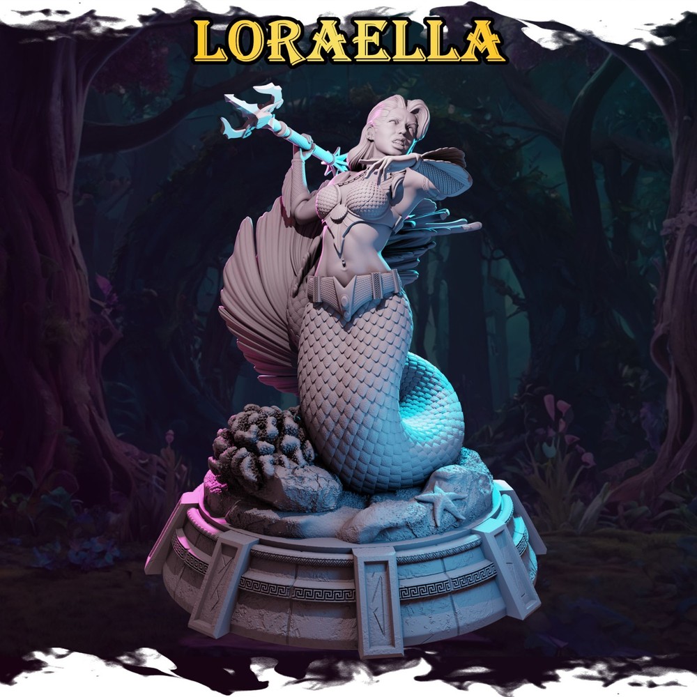 Loraella miniature 75mm