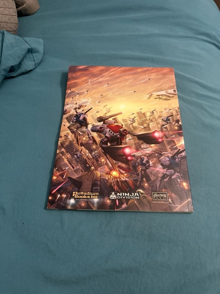 Robotech RPG Tactics Rulebook First Printing 2014