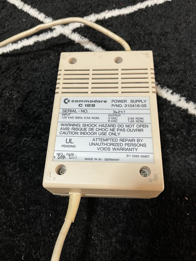 Commodore 128 Personal Computer and more - Untested- DOES Power On