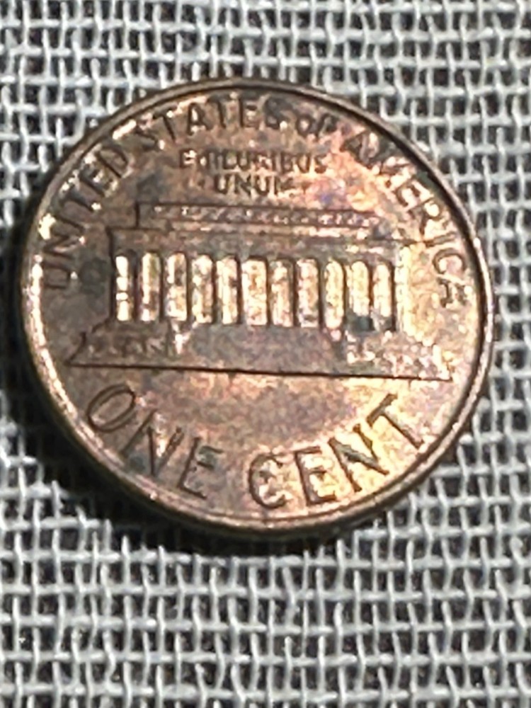 1988 *Very Rare* Lincoln Penny with multiple errors. AM Error