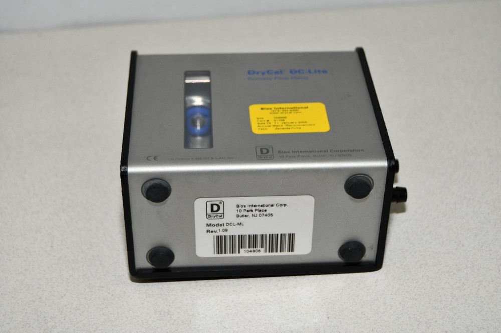 ^ Bios DryCal DC-Lite Primary Flow Meter DCL-ML #X6315