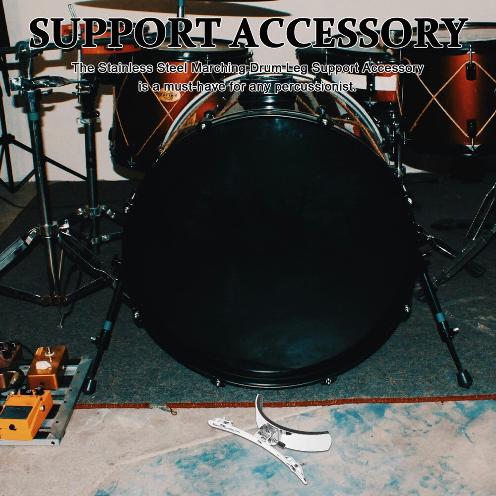 Marching Drum Leg Piece Pearl Snare Rest Practical Support Accessory