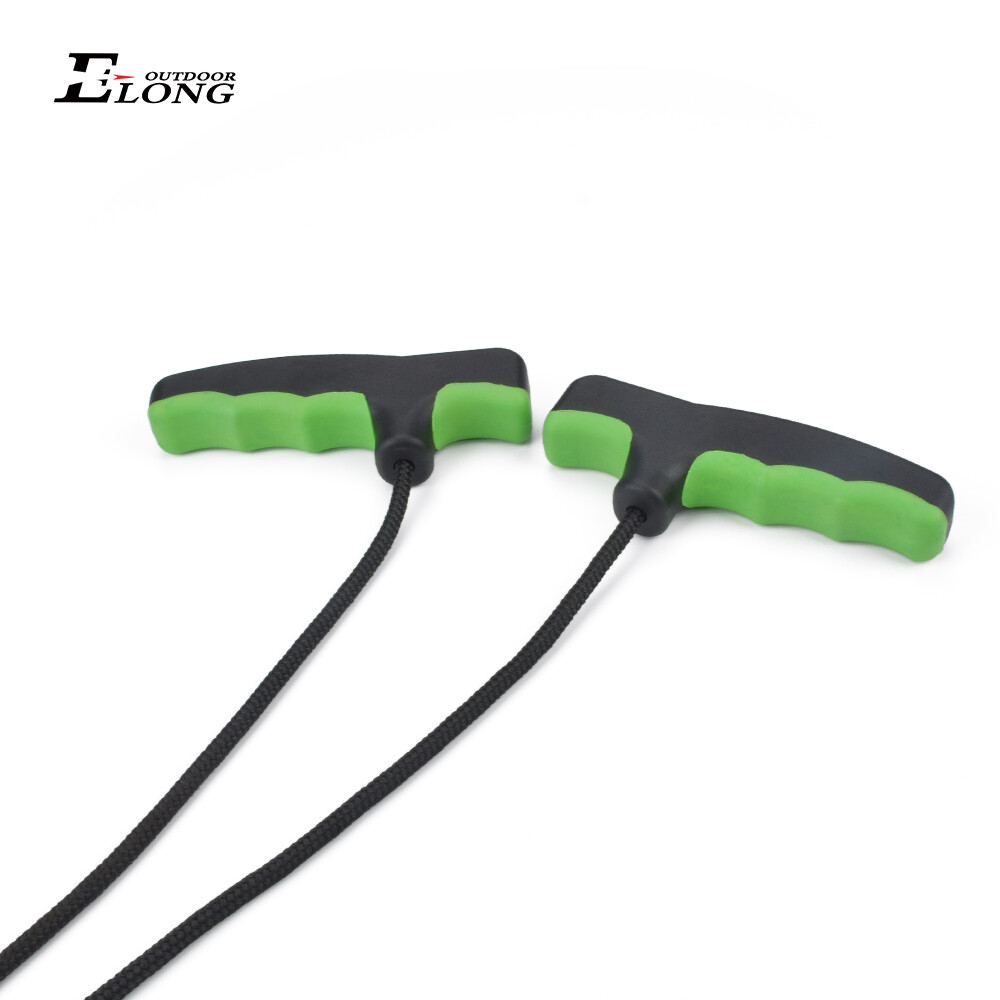 Cocking Aid Archery Crossbow Bolt Cocker Rope Double Handle Strings Device Tool