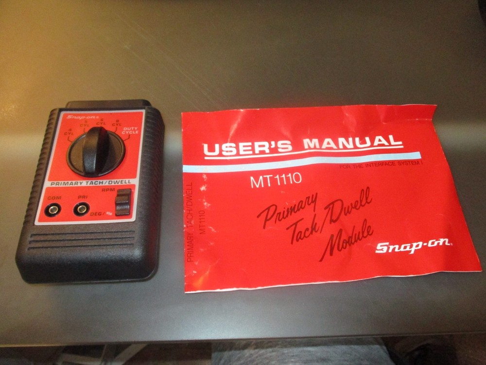 Snap-on MT1110 Primary Tach / Dwell Module for Snap On Interface System