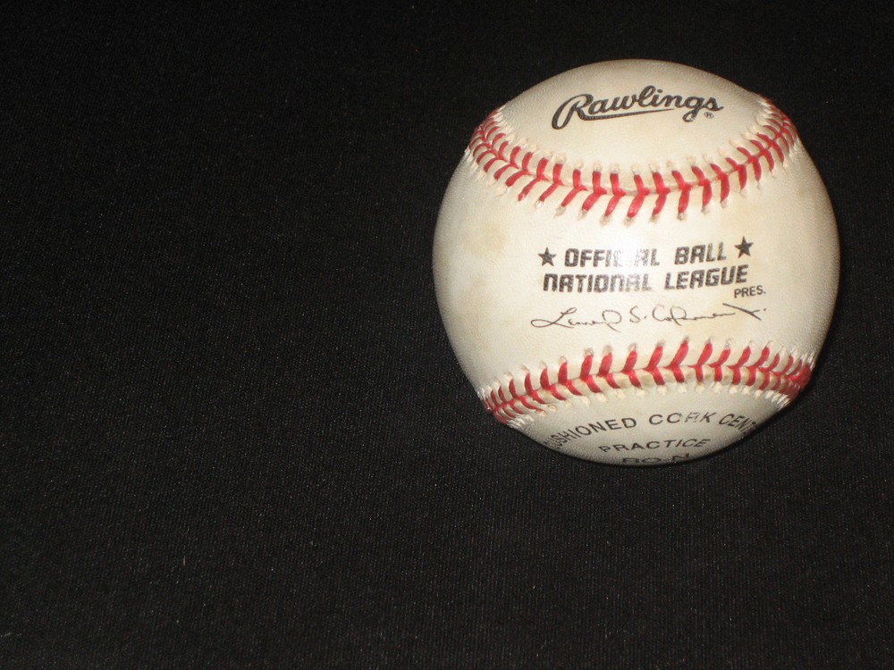 MIKE HAMPTON METS STAR HAND SIGNED AUTOGRAPHED AUTHENTIC ONL BASEBALL