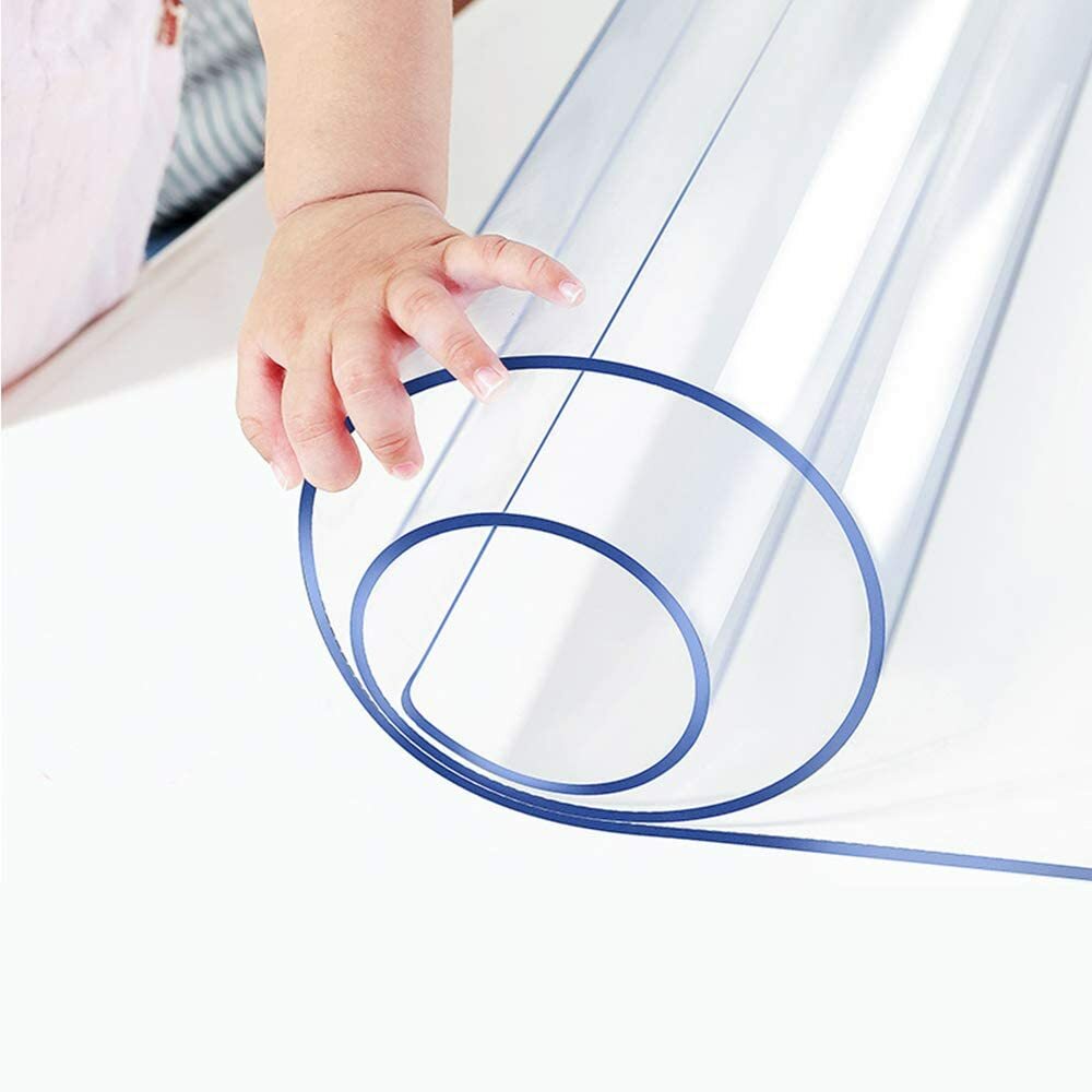 24" x 36" 1.5 mm Thick Clear PVC Table Cover Protector
