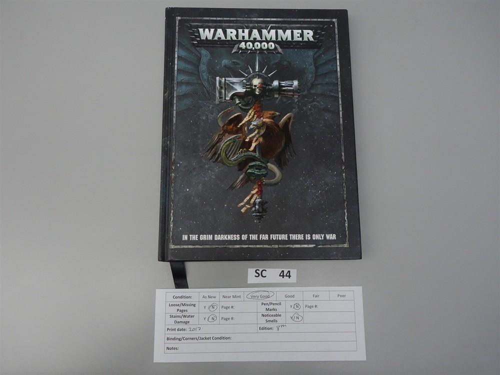Warhammer 40K: Core Rulebook (8th edition, hardcover)