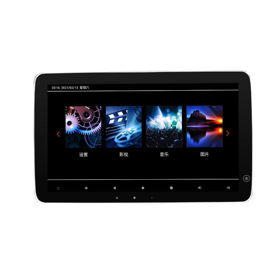 For 2021 BMW X7 Plug&Play Rear Seat Entertainment With WiFi Mirroring TV Screen