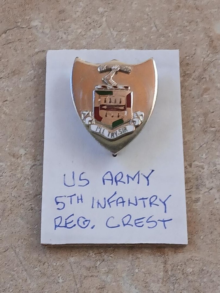5th Infantry Regiment Crest DUI Crest