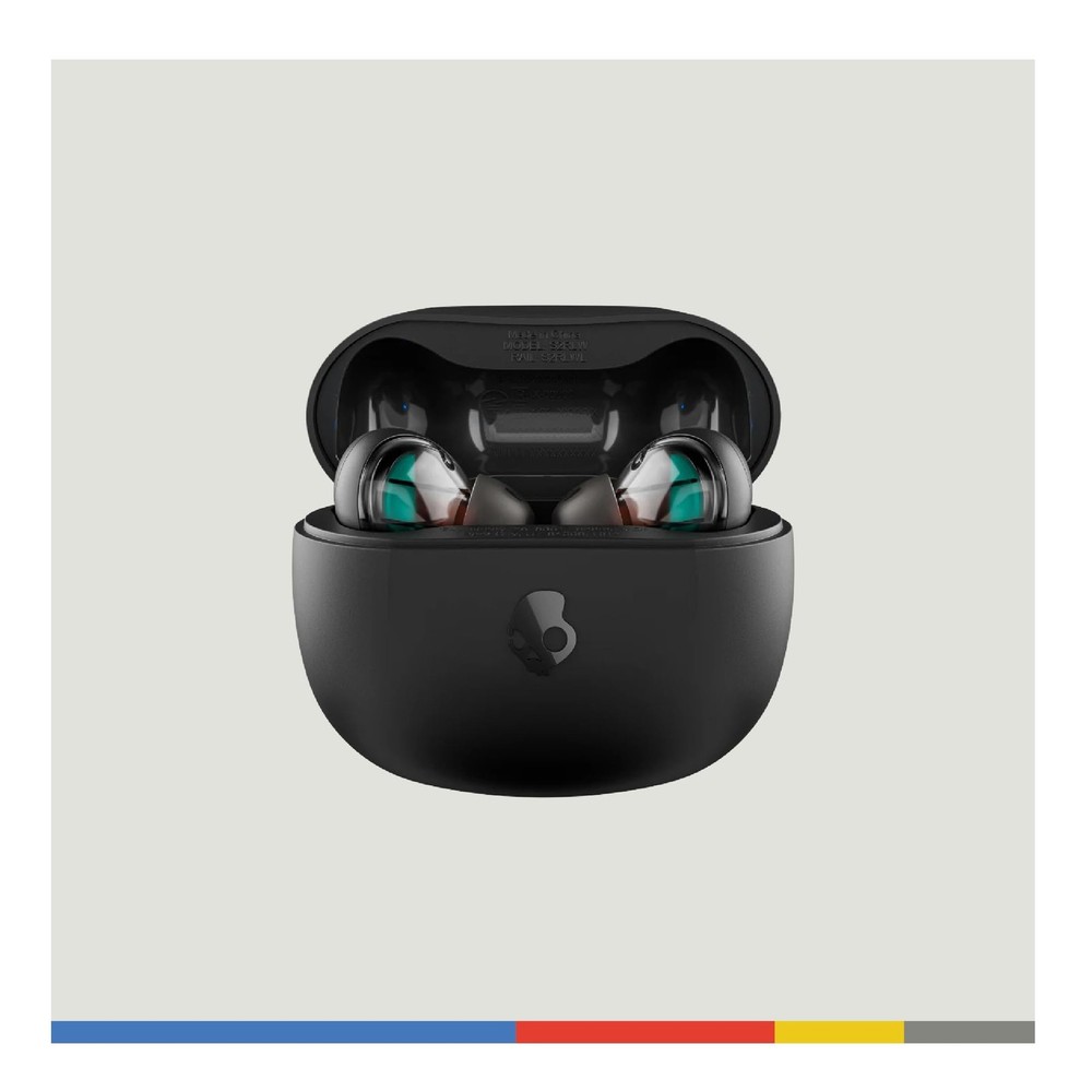 Skullcandy Rail XT True Wireless Ear Earbuds, True Black S2RLW-Q786
