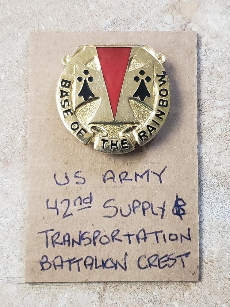 42nd Supply & Transportation Battalion DUI Crest