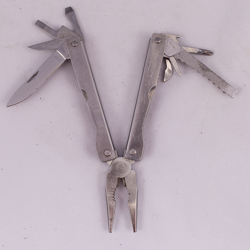 12-Function Stainless Steel Multi-Tool