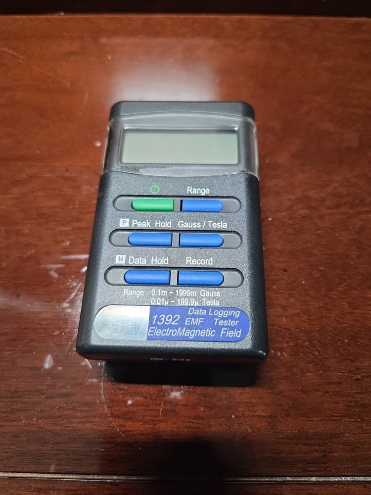 EMF Tester Gauss Electromagnetic Field Meter TES1392  Data logging/
