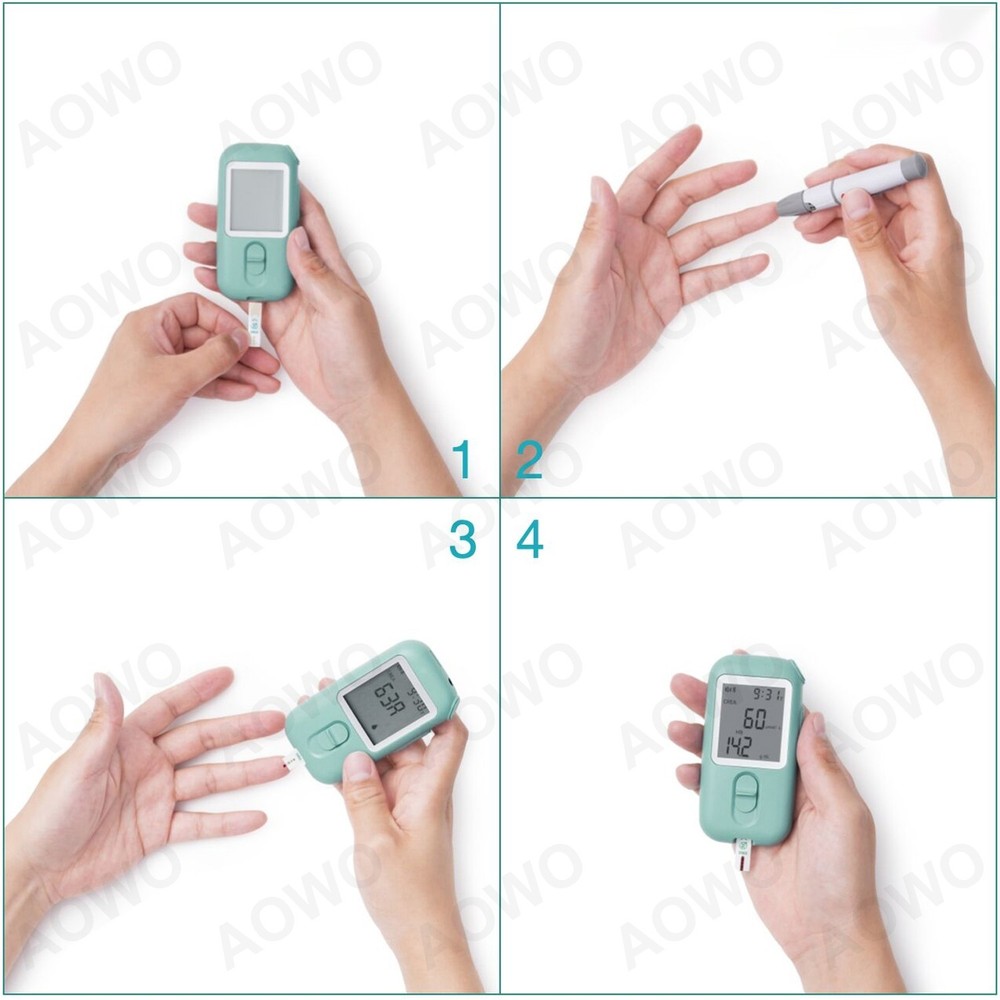 Blood Creatinine Test Meter – Home Kidney Function Checker Kit with 25 Strip