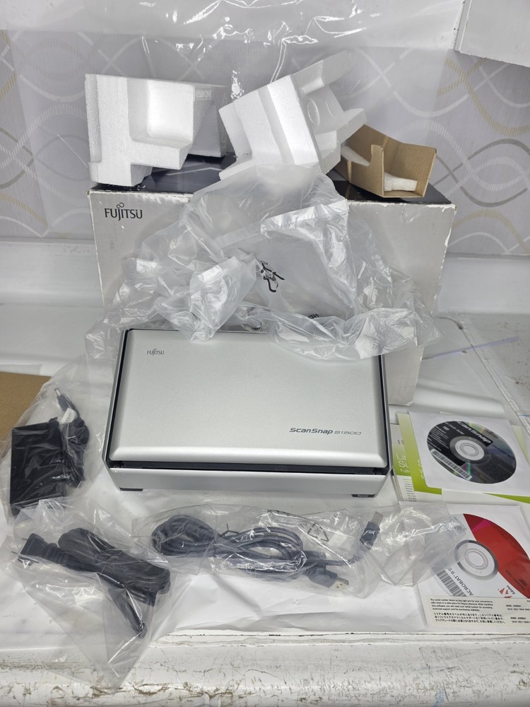 Fujitsu ScanSnap S1500 Sheetfed Duplex Color Document Scanner