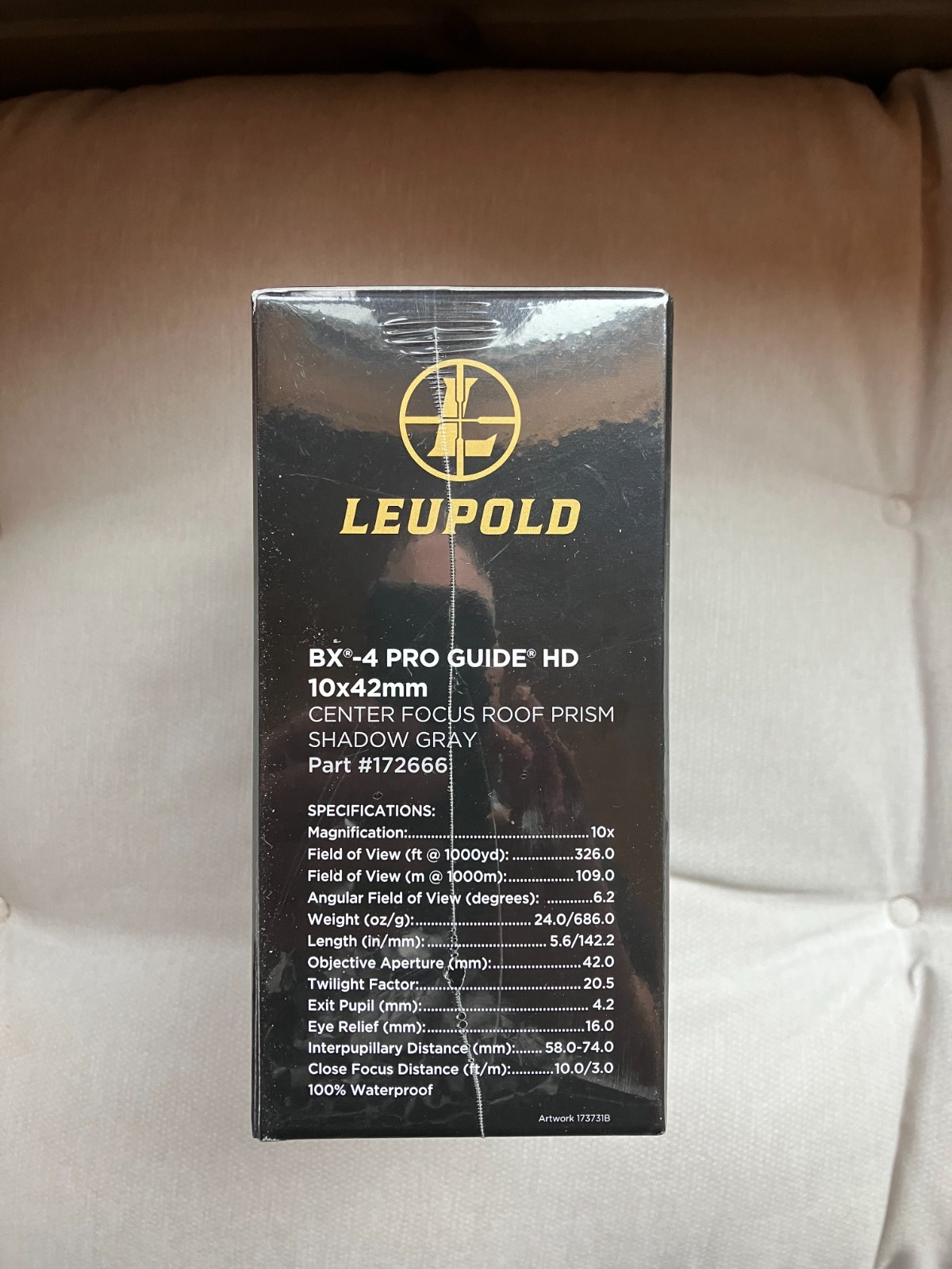Leupold Bx-4 Pro Guide HD 10x42mm Binocular - 172666