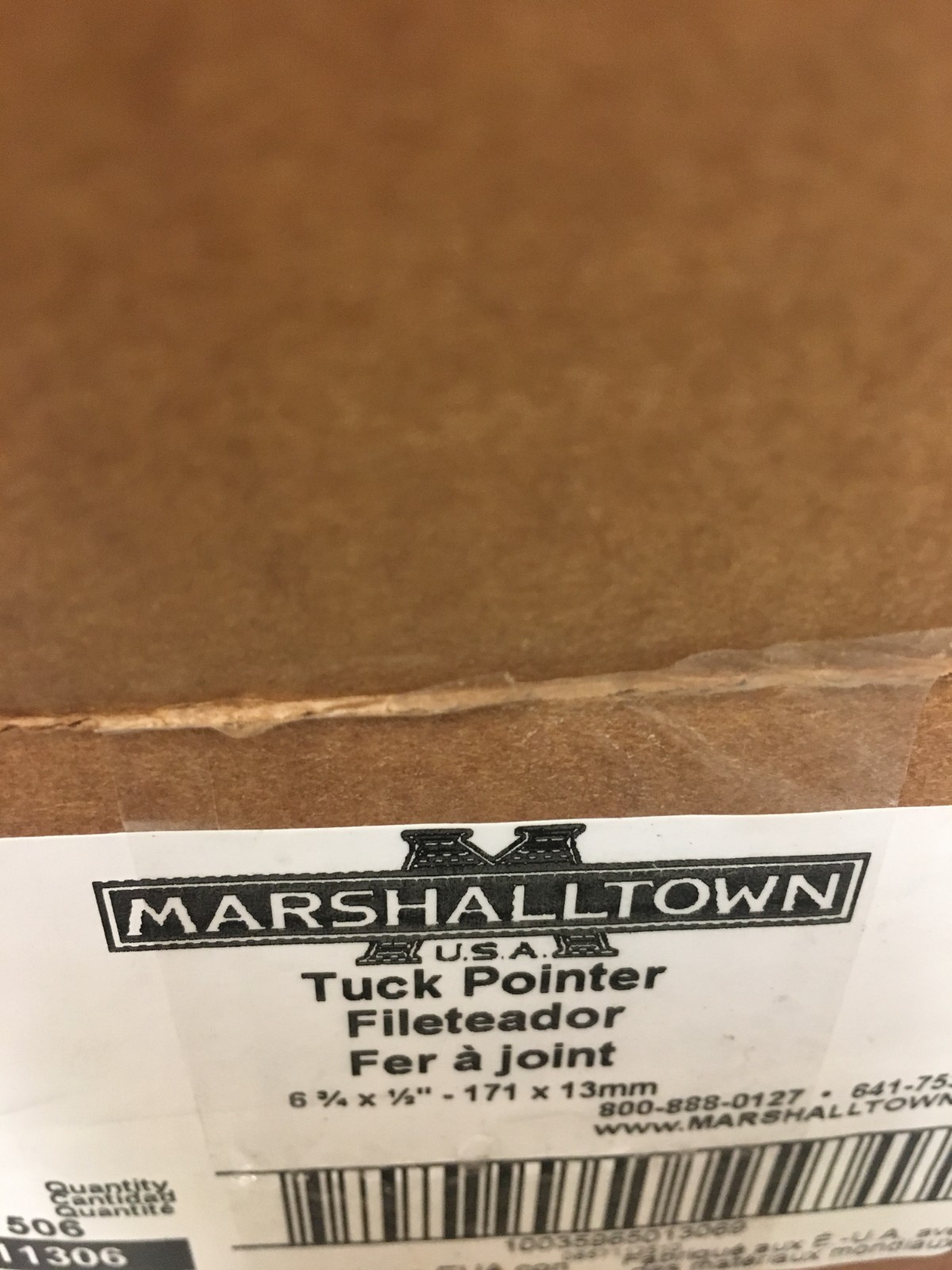 Marshalltown 3/4 in. W High Carbon Steel Brick Tuck Pointer (508)