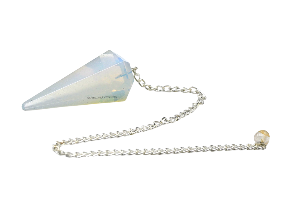 Opalite Dowsing Crystal Pendulum