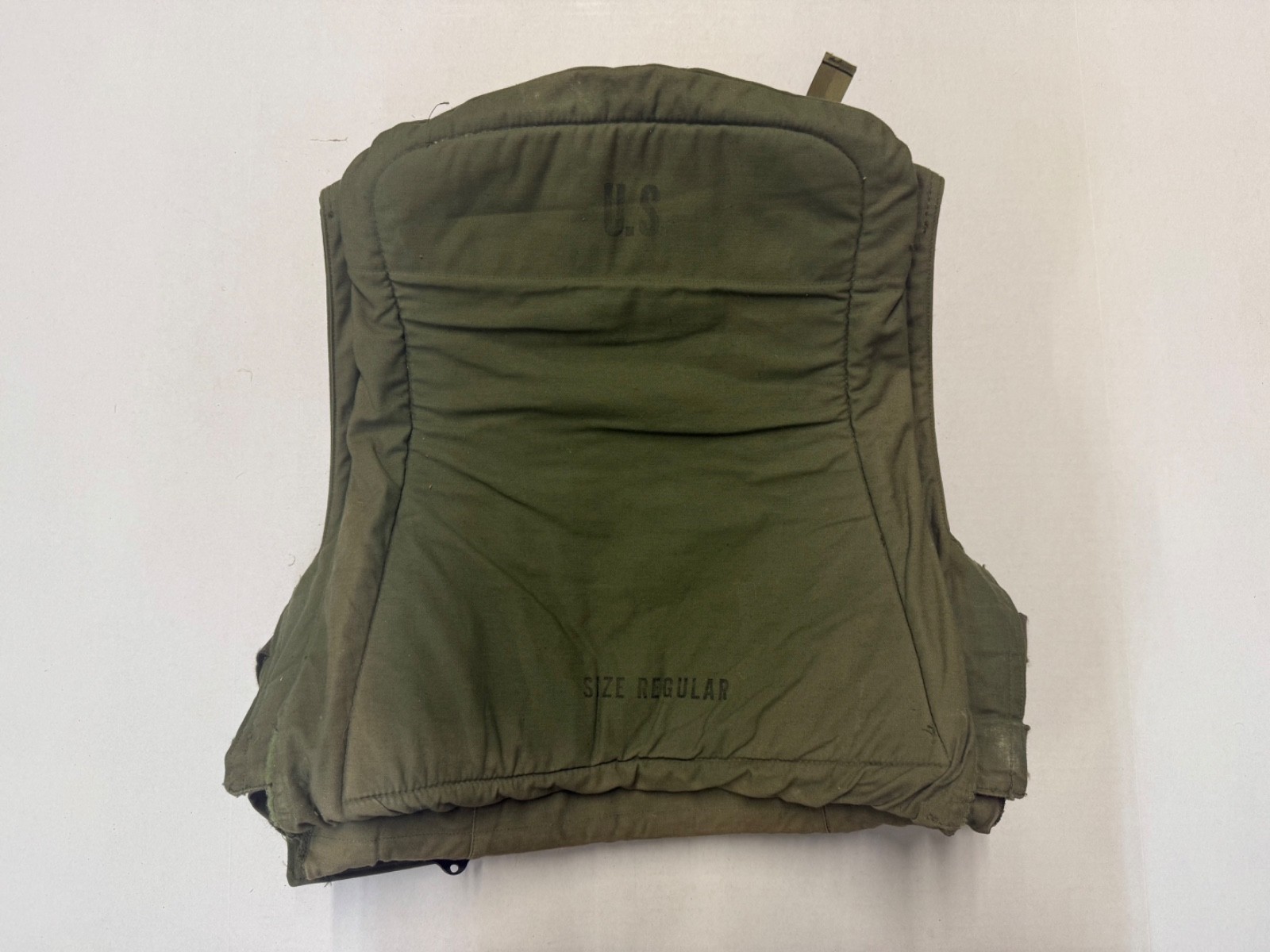 USGI Vietnam Era Aircrewman Body Armor Vest w/ Front Chicken Plate Size Regular