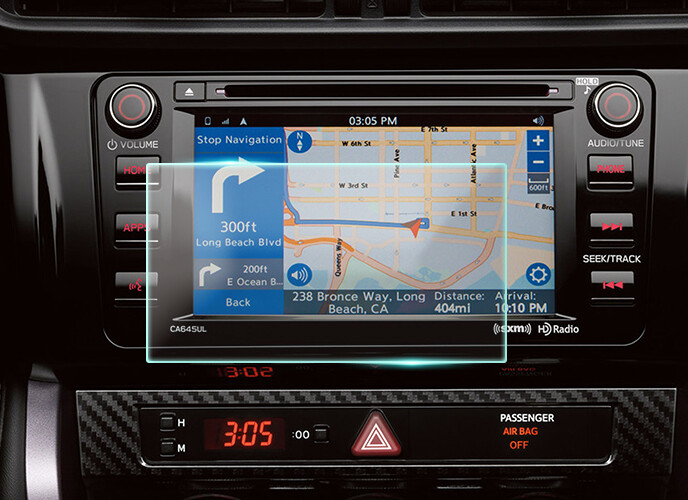 Crystal Clear Screen Protector for 2017 Subaru BRZ Vehicle Navigation